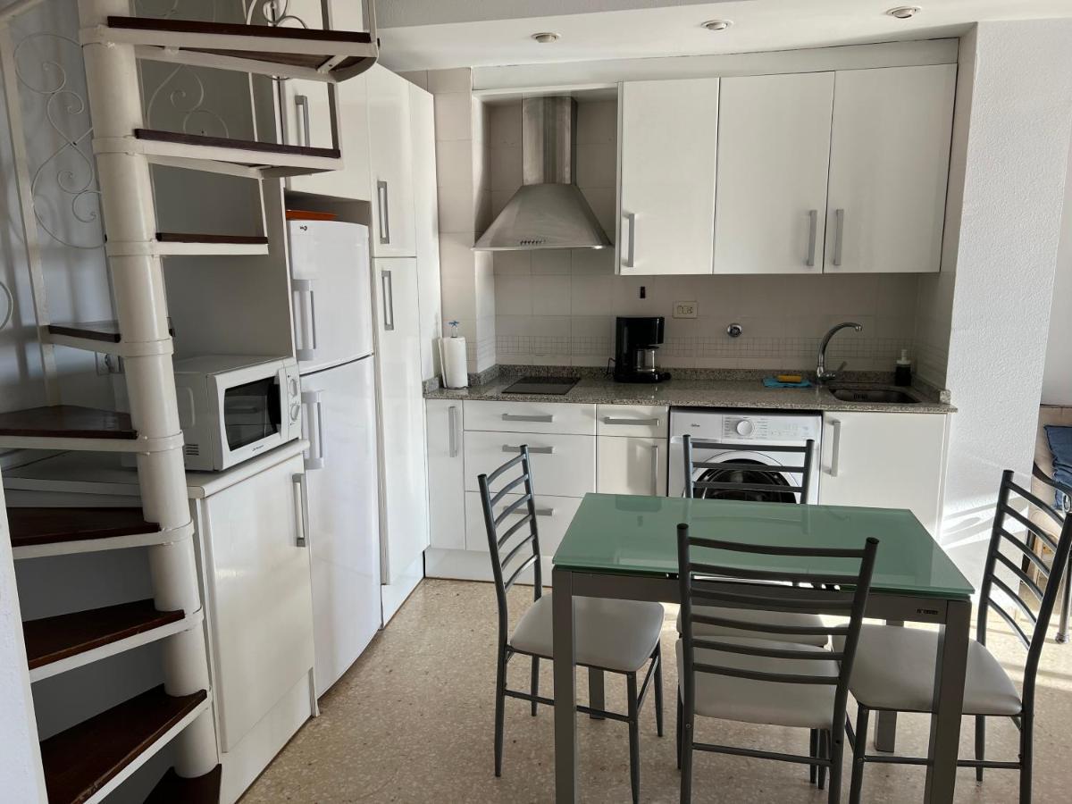Apartmán Duplex, Terraza Y Vistas Al Mar Port Saplaya Exteriér fotografie