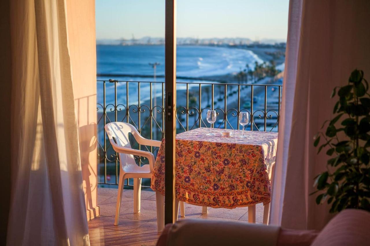 Apartmán Duplex, Terraza Y Vistas Al Mar Port Saplaya Exteriér fotografie